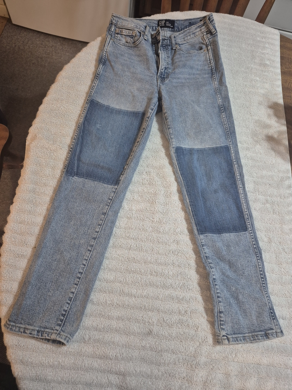 GAP Light Wash High-Rise Vintage Slim Jeans